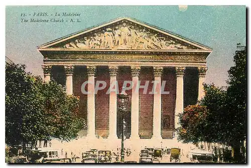 Cartes postales Paris La Madeleine