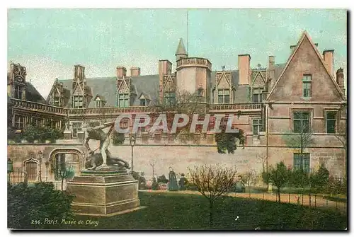 Cartes postales Paris Musee de Cluny