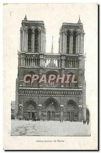 Cartes postales Notre Dame de Paris