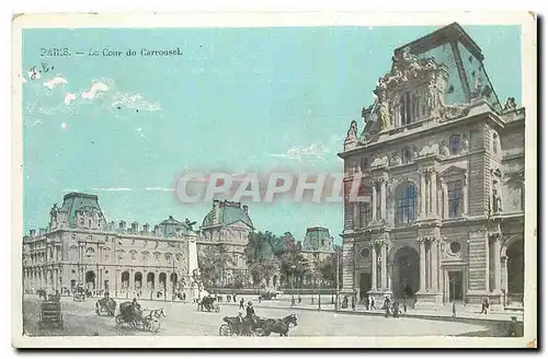 Cartes postales Paris La Cour du Carrousel