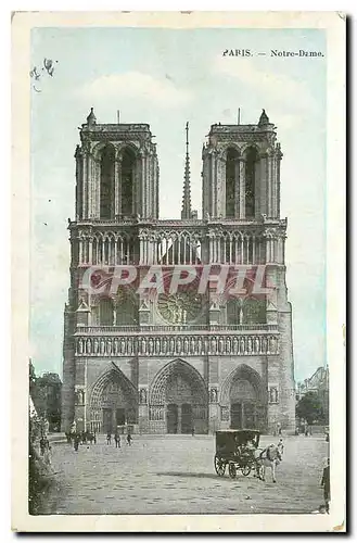 Cartes postales Paris Notre Dame