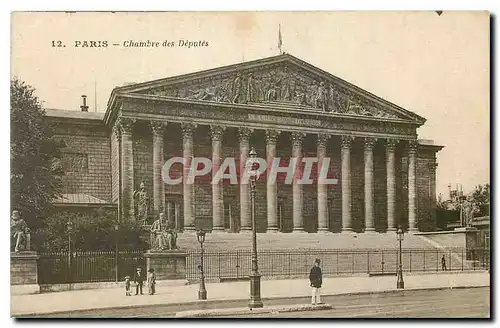 Cartes postales Paris Chambre des Deputes