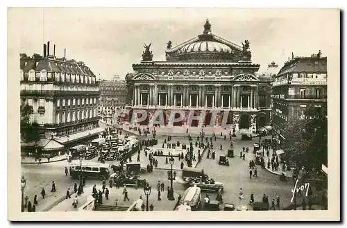 Ansichtskarte AK Paris en flanant Place de l'Opera