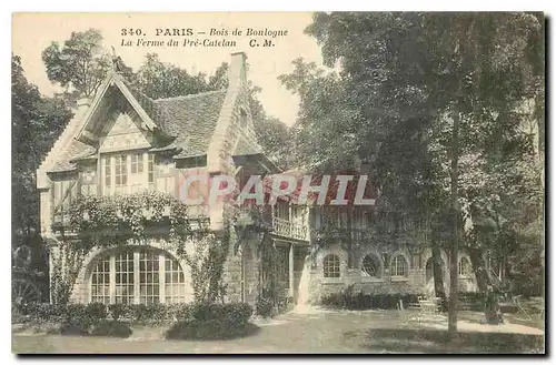 Cartes postales Paris Bois de Boulogne La Ferme du Pre Catelan