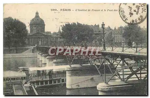 Ansichtskarte AK Paris L'Institut de France et le Pont des Arts