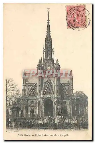 Cartes postales Paris Eglise St Bernard de la Chapelle