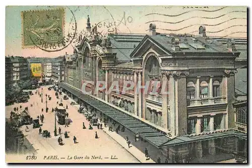 Cartes postales Paris La Gare du Nord