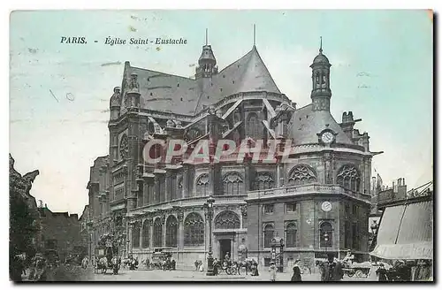 Cartes postales Paris Eglise Saint Eustache