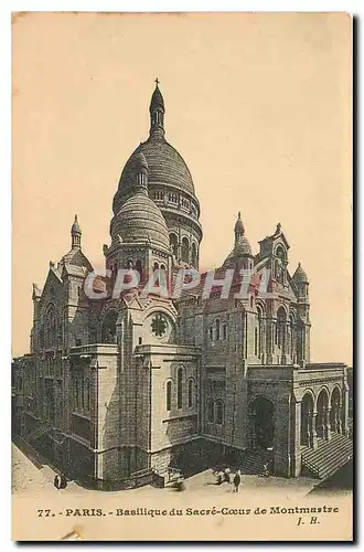 Cartes postales Paris Basilique du Sacre Coeur de Montmartre