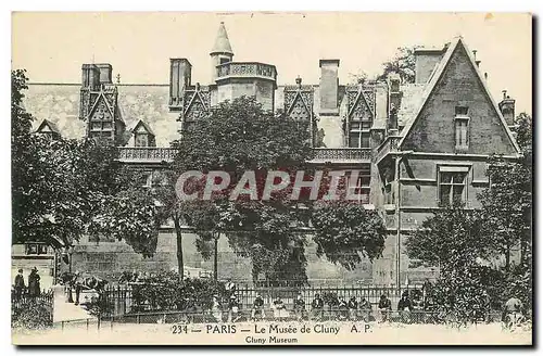 Cartes postales Paris Le Musee de Cluny