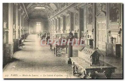 Cartes postales Paris Musee du Louvre La Galerie d'Apollon