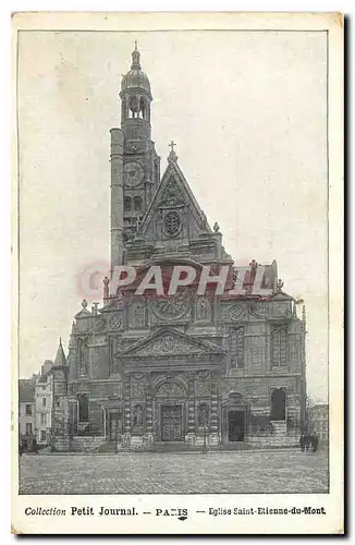 Ansichtskarte AK Collection Petit Journal Paris Eglise Saint Etienne du Mont