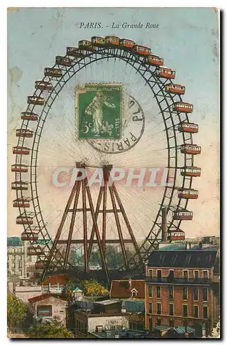 Cartes postales Paris La Grande Roue