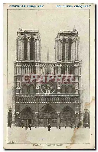 Cartes postales Paris Notre dame