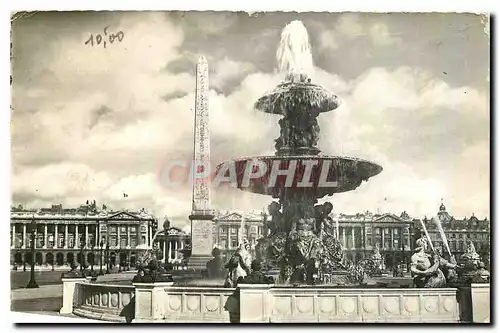 Cartes postales Paris Place de la Concorde