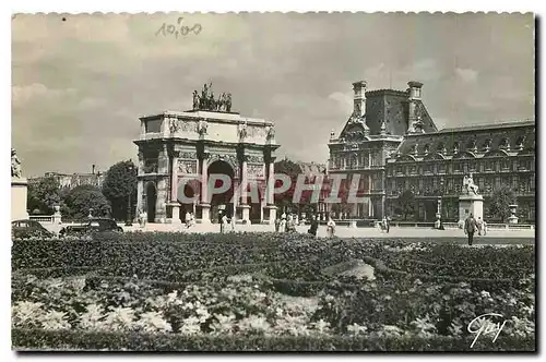 Ansichtskarte AK Paris et ses Merveilles Place et arc de triomphe du Carrousel