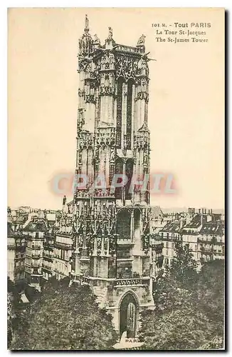 Cartes postales Tout Paris La Tour St Jacques