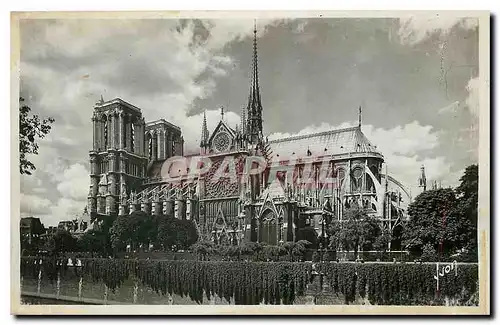 Ansichtskarte AK Paris en flanant Notre Dame et le Square de l'Archeveche