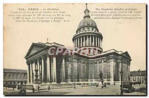 Cartes postales Paris Le Pantheon