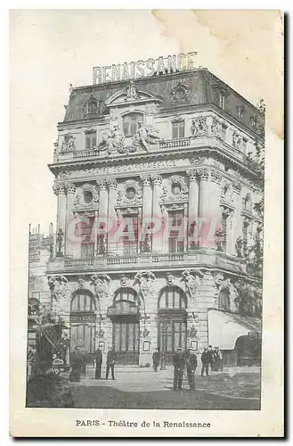 Cartes postales Paris Theatre de la Renaissance