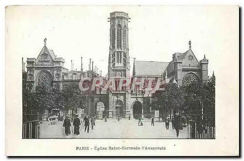 Cartes postales Paris Eglise Saint Germain l'Auxerrois