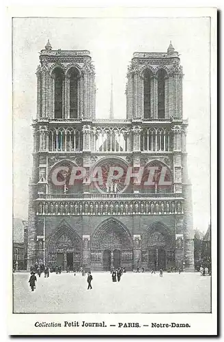 Ansichtskarte AK Petit Journal Paris Notre Dame