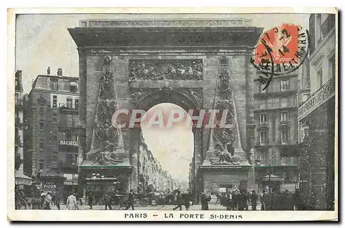 Cartes postales Paris La Porte St Denis