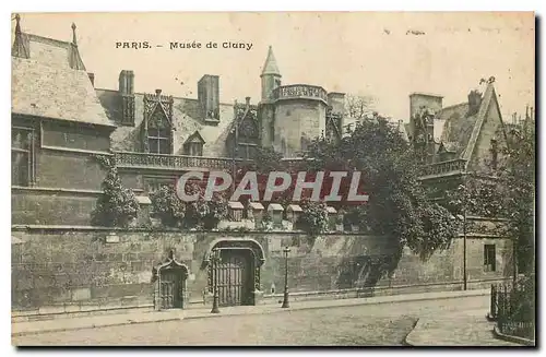 Cartes postales Paris Musee de Cluny