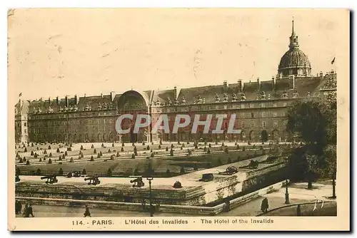 Cartes postales Paris l'Hotel des Invalides