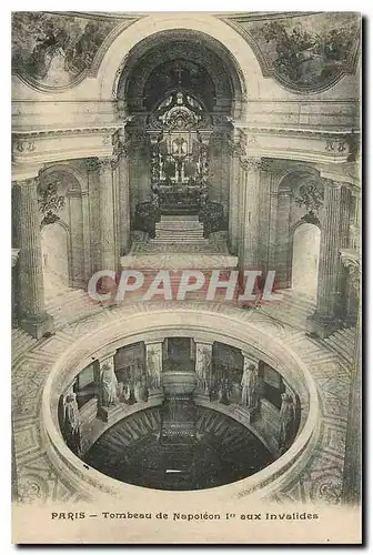 Cartes postales Paris Tombeau de Napoleon I aux Invalides