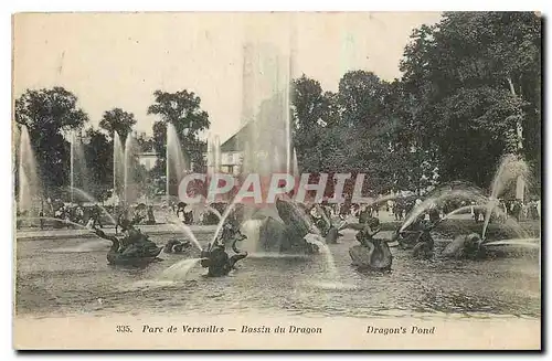 Cartes postales Paris de Versailles Bassin du Dragon