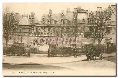 Cartes postales Paris Le Musee de Cluny