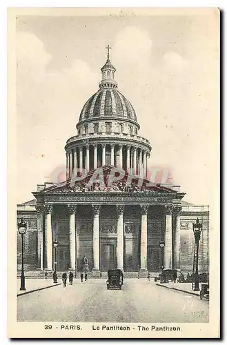 Cartes postales Paris Le Pantheon