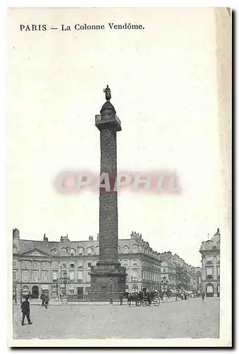 Cartes postales Paris La Colonne Vendome