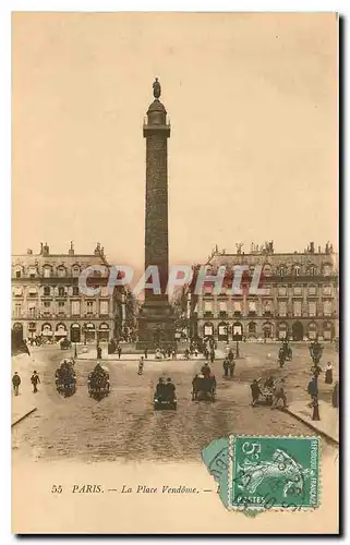 Cartes postales Paris La Place Vendome