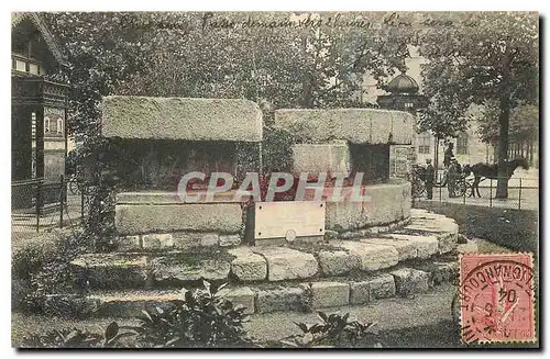 Cartes postales Paris Les ruines de la Bastille