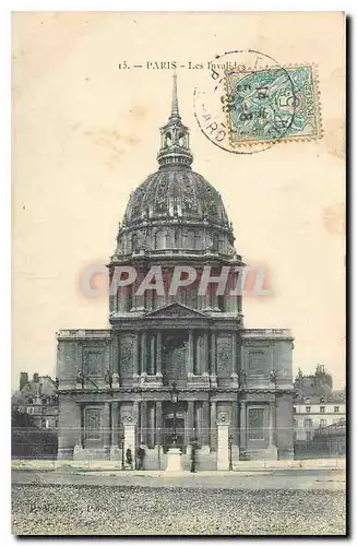 Cartes postales Paris Les Invalides