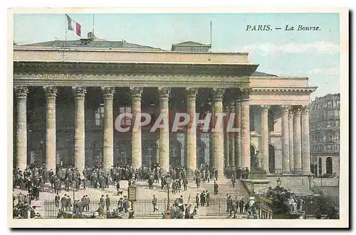 Cartes postales Paris La Bourse