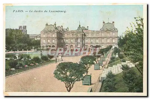 Cartes postales Paris Le Jardin du Luxembourg