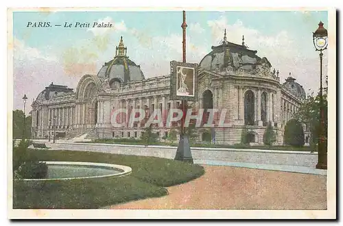 Cartes postales Paris Le Petit Palais