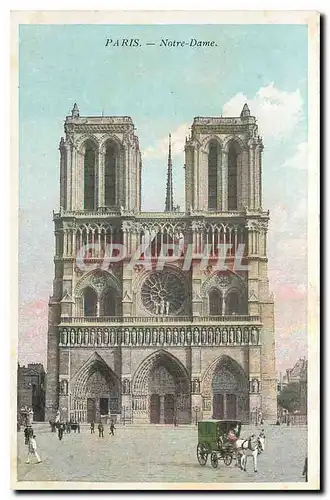 Cartes postales Paris Notre Dame