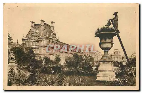 Ansichtskarte AK Paris Le Pavillon de Marsan au Jardin des Tuileries