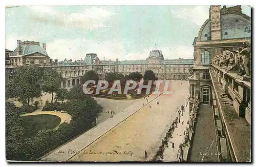 Cartes postales Paris Le Louvre