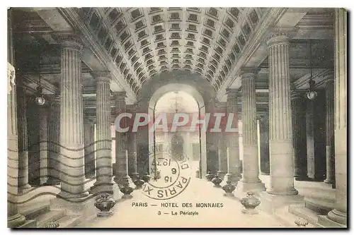 Cartes postales Paris Hotel des Monnaies Le Peristyle