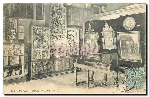 Cartes postales Paris Musee de Cluny