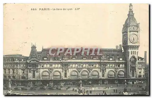 Cartes postales Paris La Gare de Lyon