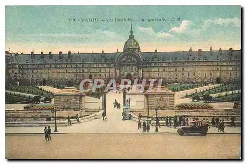 Cartes postales Paris Les Invalides Vue generale