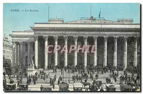 Cartes postales Paris La Bourse