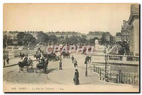 Cartes postales Paris La Rue des Tuileries