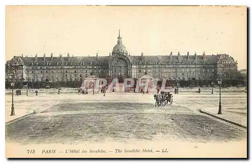 Cartes postales Paris L'Hotel des Invalides